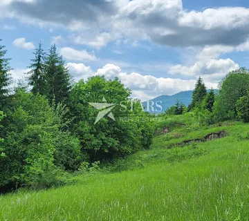 Vrbovsko, Vujnovići - građevinski teren sa projektom i dozvolom 1101 m2 - cover