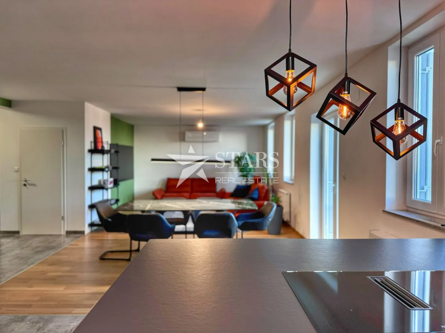 RIJEKA, VEŽICA - 3S+DB stan u novogradnji, parking, pogled na more - cover