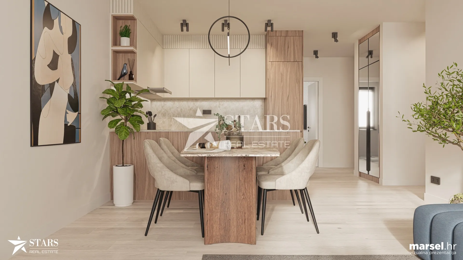 Tar - ekskluzivno, 1S+DB, novogradnja - cover