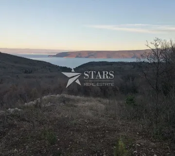 Mošćenička Draga, Brseč, građevinsko zemljište za dvije kuće s bazenom 2844m2 - cover