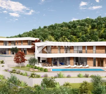Opatija, Mošćenička Draga građevinski teren 957 m² s projektom za vilu - cover