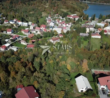 Gorski kotar, Fužine - građevinski teren sa pogledom na jezero Bajer  - cover