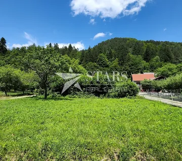 Gorski kotar, Brod na Kupi - građevinski teren predivnog pogleda 1159 m2 - cover