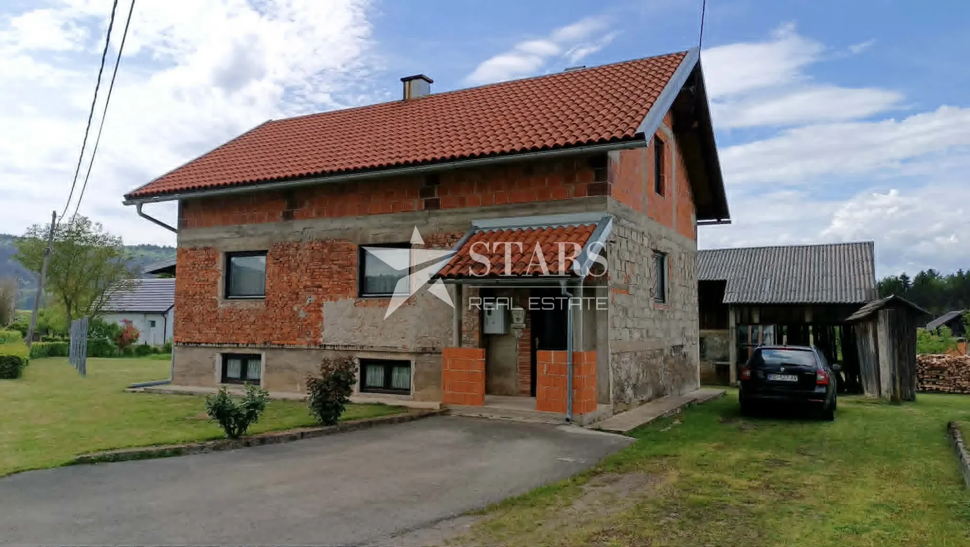 Josipdol , Oštarije - Predivna novouređena kuća s velikom okućnicom i mirnom lokacijom - cover