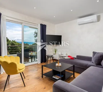 Lovran, dizajnerski stan 2s+db, terasa, pogled na more, parking - cover