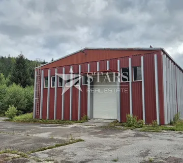 Gorski kotar, Tršće - industrijska hala s velikim zemljištem - cover