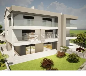 Krk, Omišalj - novogradnja, apartman 1S+DB s pogledom na more - cover