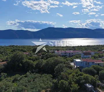 Krk, Brzac-dvojna vila s bazenom, krovnom terasom i pogledom na more! - cover