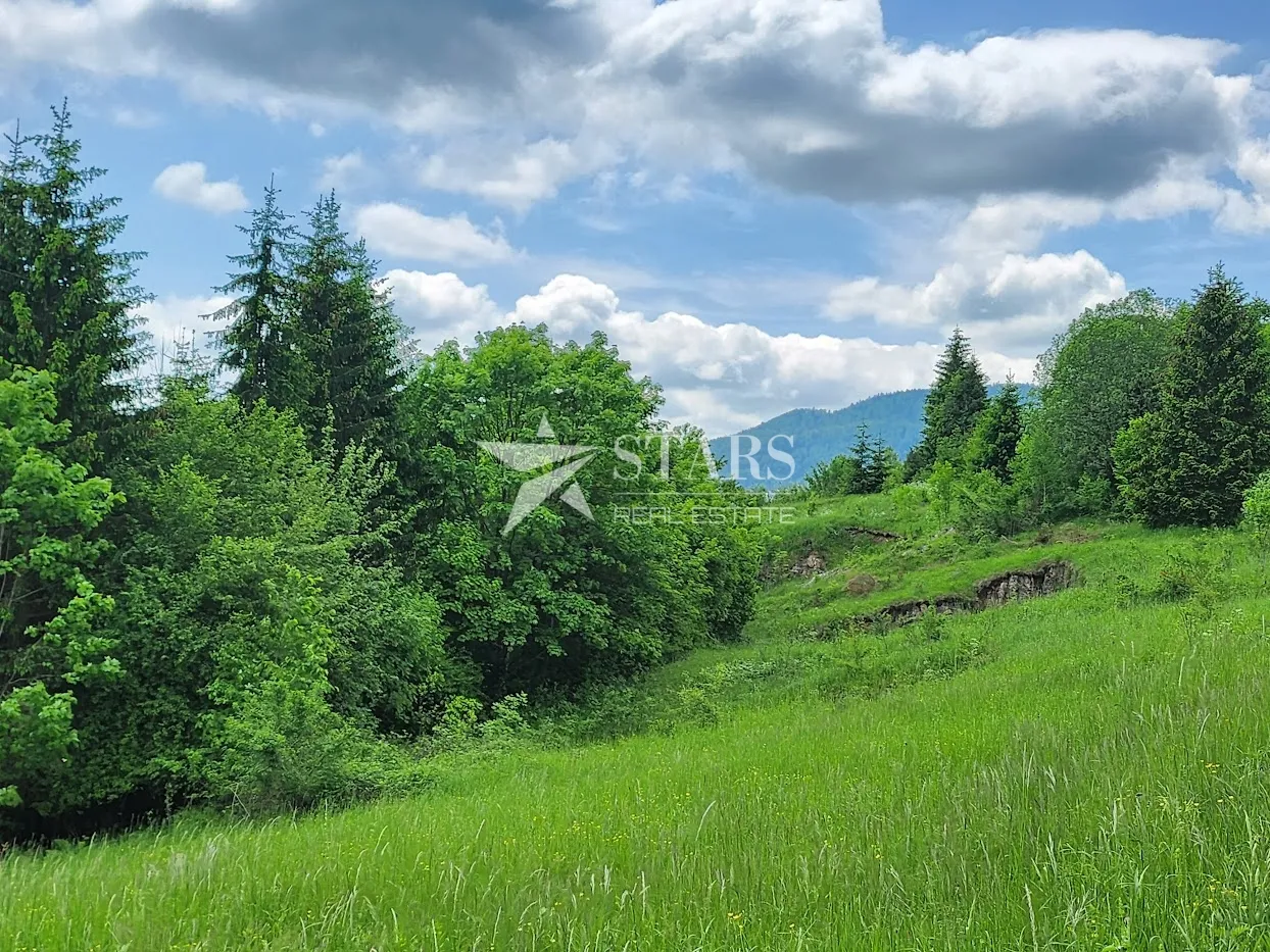 Vrbovsko, Vujnovići - građevinski teren sa projektom i dozvolom 1101 m2 - cover