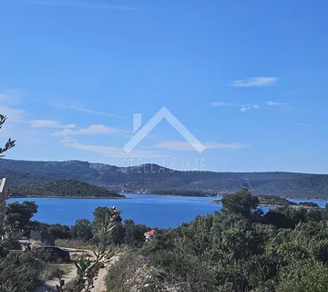 Građevinsko zemljište 500m2 POGLED NA MORE - Turanj - cover