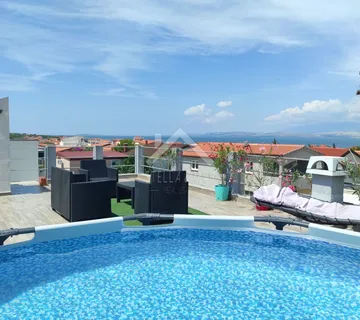 Kuća sa 4 apartmana i krovnom terasom - Vir - cover