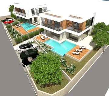 Zemljište sa dozvolom, pogled na more - Vir  - cover