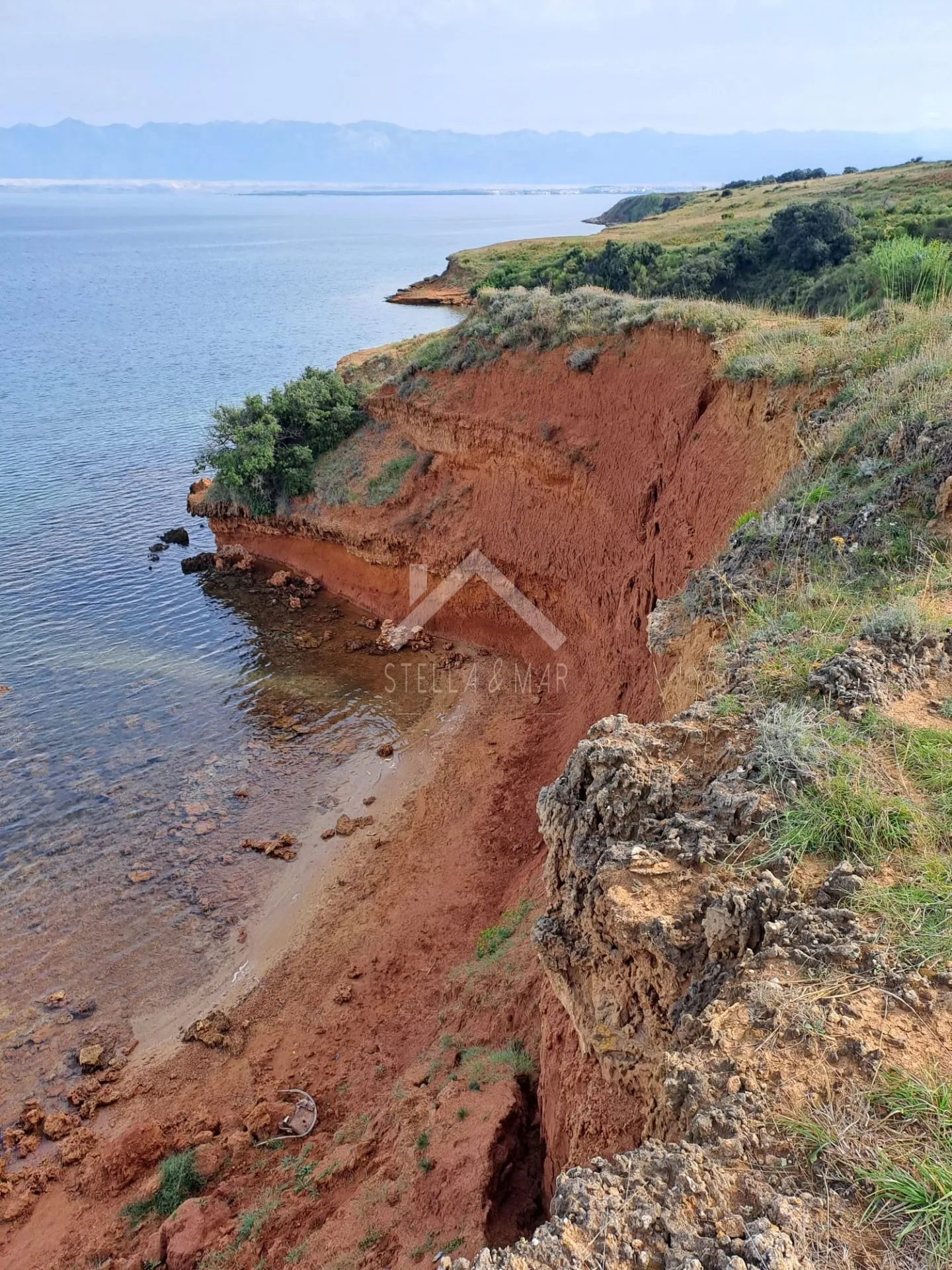 Poljoprivredno zemljište, prvi red do mora - Vir  - cover