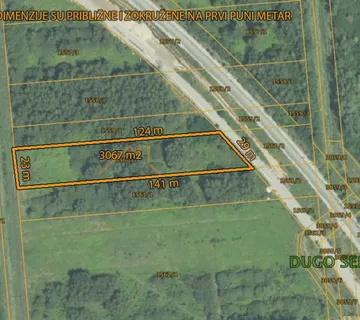 Građevinsko zemljište gospodarske namjene – 3067 m2, Puhovo (Dugo Selo) - Dugo Selo - Centar, Dugo Selo