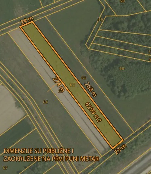 Građevinske zemljište, Dugo Selo, Lukarišće 6299 m2 - cover