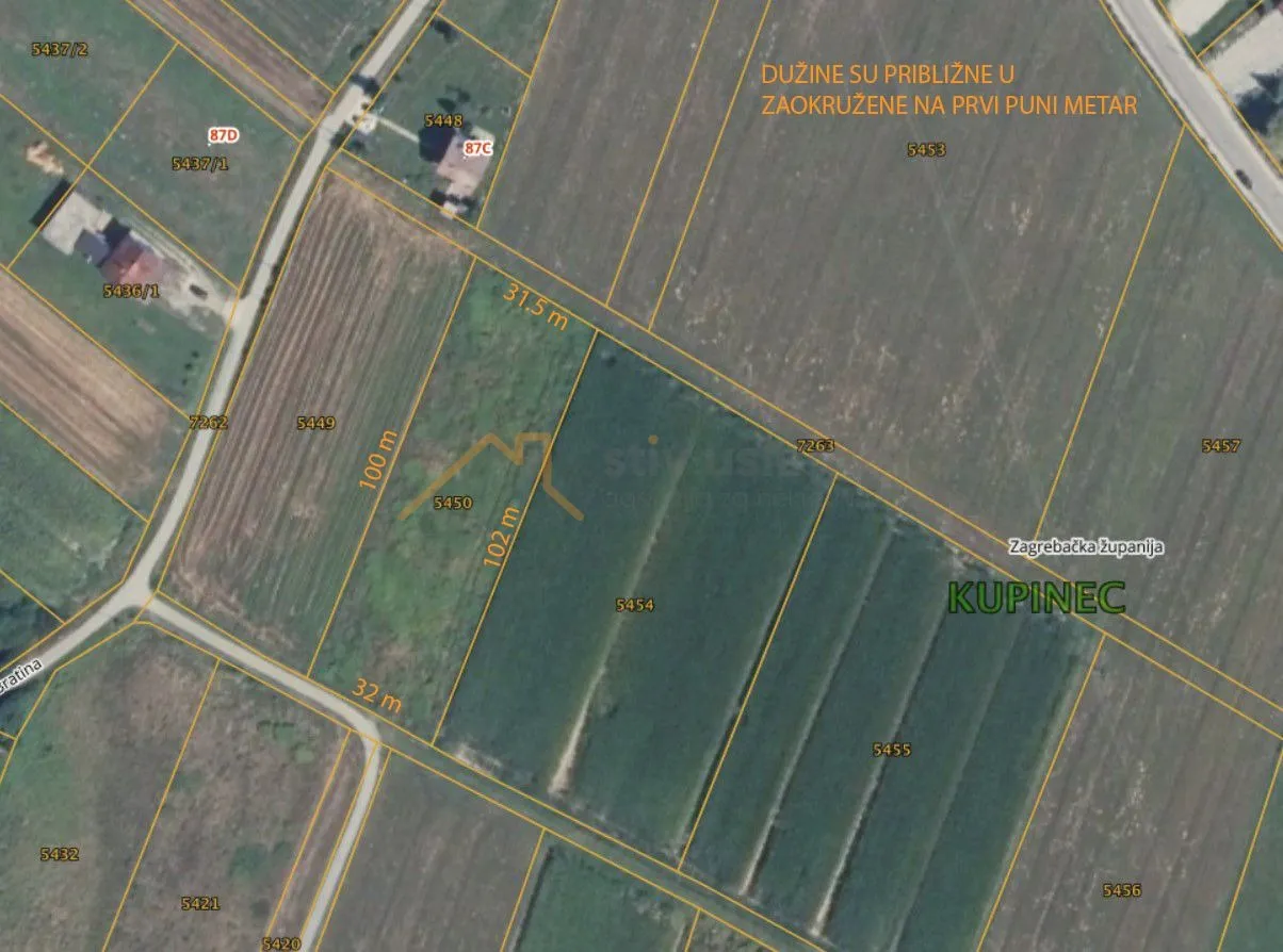 Građevinsko zemljište, Bratina, 3198 m2 - cover