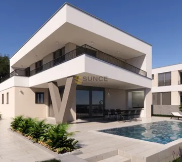 OTOK KRK, prekrasna nova vila s panoramskim pogledom na more i bazenom! - cover