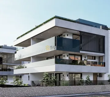 GRAD KRK, LUKSUZNI DVOETEŽNI APARTMAN OD 160M2 S KROVNOM TERASOM I BAZENOM! - cover