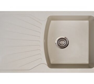 Sudoper pravokutni granit bež  METALAC Quadro Plus - cover