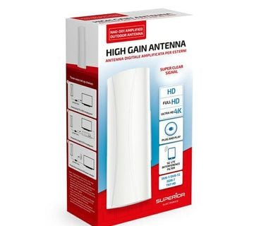 SUPERIOR TV vanjska antena s pojačalom NAO-001 5G LTE filter - cover