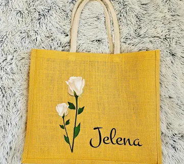 Jutena torba u boji - cover