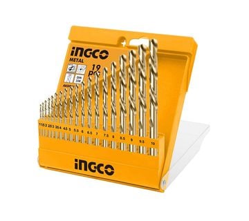 INGCO set HSS svrdla, 19kom - cover