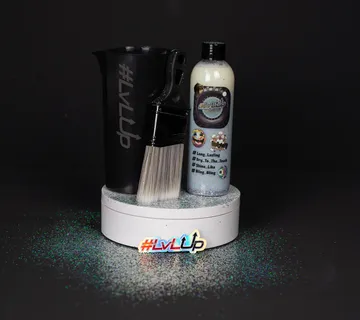 LVL UP GLITER-SILVER - cover