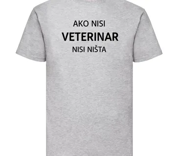 Majica ako nisi veterinar - cover