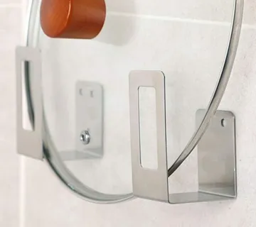 Metalni zidni držač - Silver - cover