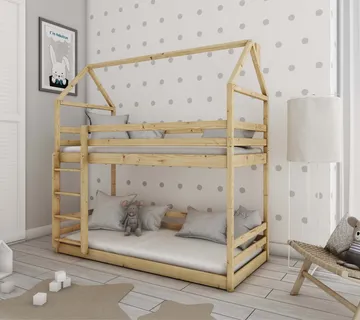 Niski krevet na kat kućica Axel – 190×90 - cover