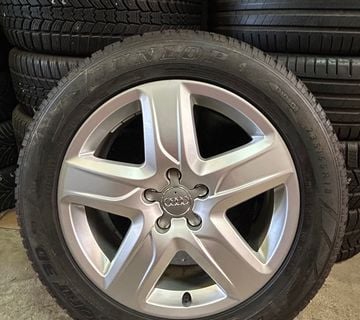 AUDI SET 5X112 18" GUME DUNLOP 235/55R18 / 4 KOMADA - cover