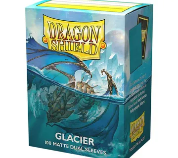 Dragon Shield Standard Dual Matte Sleeves Glacier (100pcs) - cover