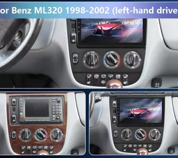 MERCEDES ML320 W163 original RADIO ANDROID MULTIMEDIJANAVIGACIJA - cover