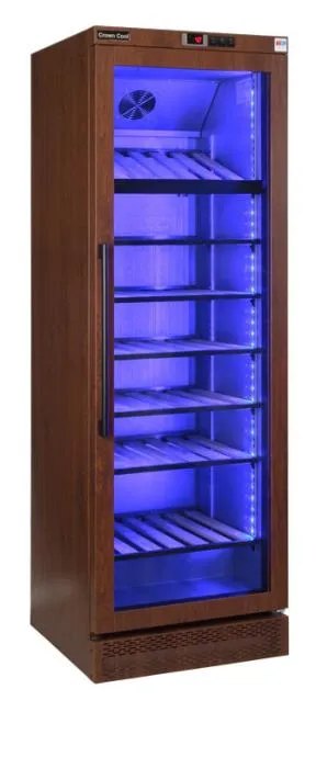 AKCIJA - TC 400WWO - Rashladna vitrina za vino-imitacija drveta - cover