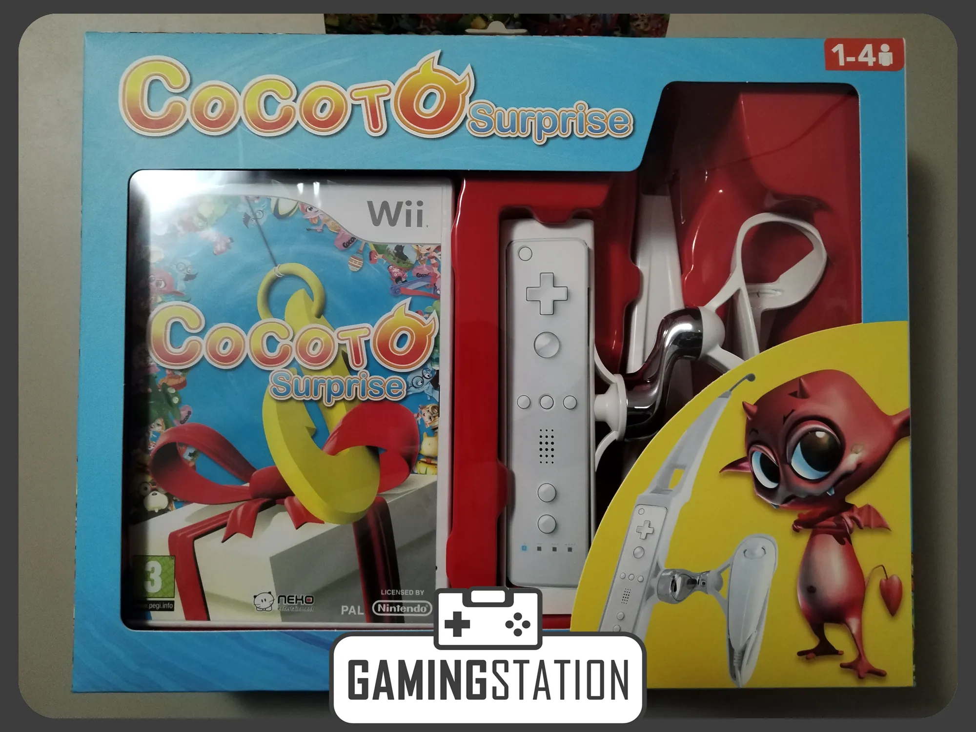 ★ Nintendo Wii štap za pecanje i igrica ★ - cover