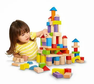 Drvene kocke likovi za slaganje u ruksaku - cover