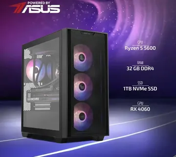 BaB računalo Inferno (Ryzen 5 5600, Liquid, RTX 5060, 32GB DDR4 - cover