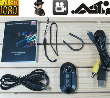 Full HD 1080P kamera u privjesku za ključ + video + audio - cover