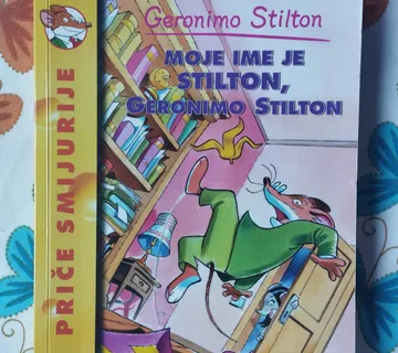 Geronimo Stilton - 1. Moje ime je Stilton, Geronimo Stilton (A) - cover