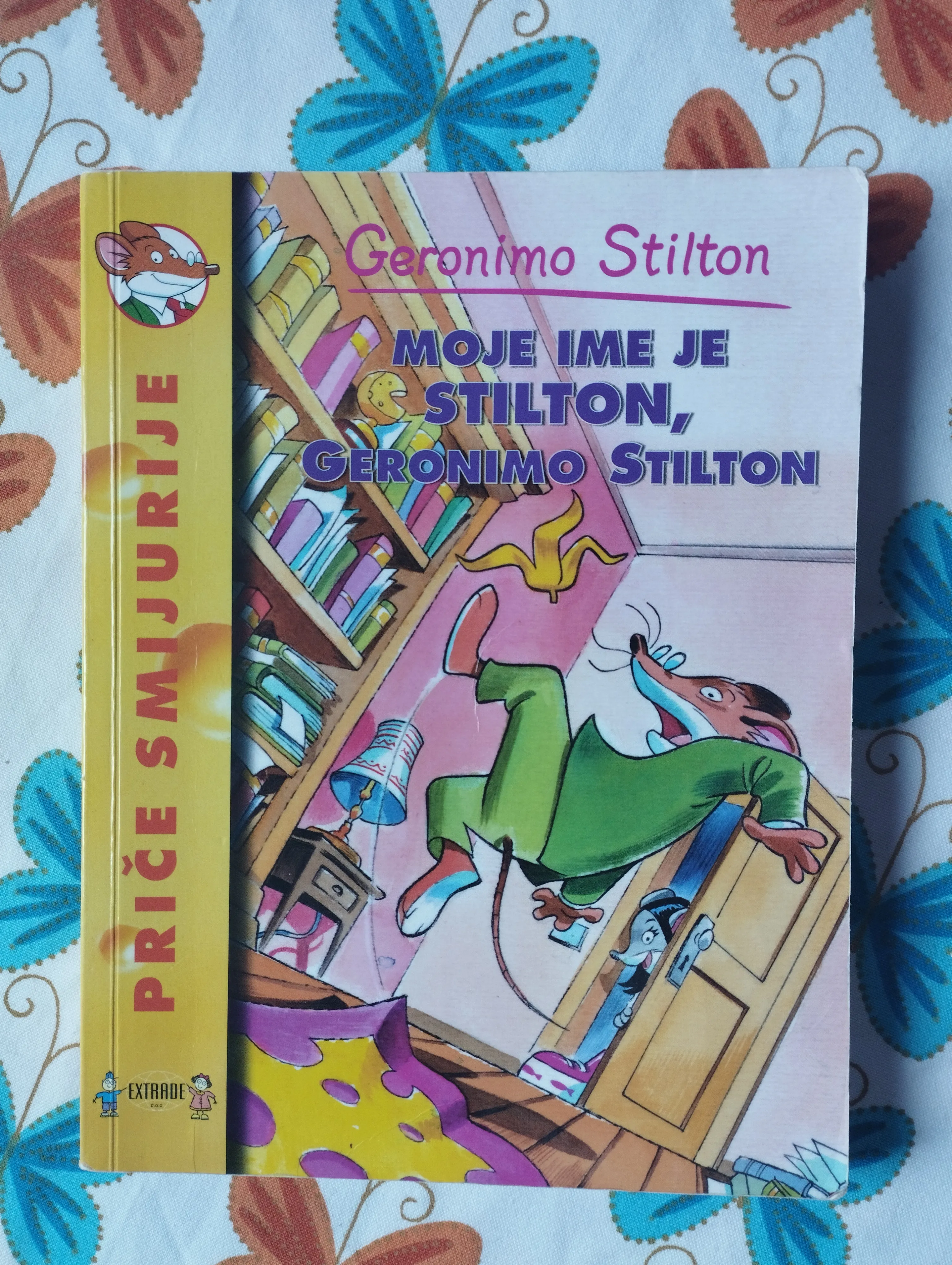 Geronimo Stilton - 1. Moje ime je Stilton, Geronimo Stilton (A) - cover