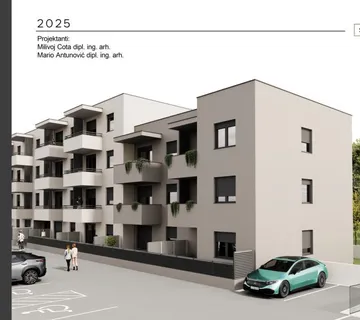 PROJEKT FAMILY DREAM II”, LUJE NALETILIĆA, 2-sobni, 44.62 m2 - cover