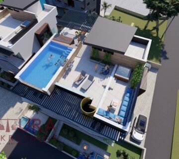 ZADAR - KOŽINO, PRODAJA LUKSUZNOG APARTMANA 255 M2, BAZEN, KROVNA TERASA, NOVO, POGLED!!! - cover