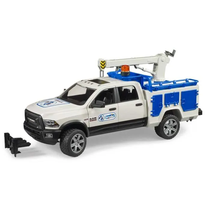 Bruder RAM 2500 Servisni kamion s rotirajućim svjetlom - cover