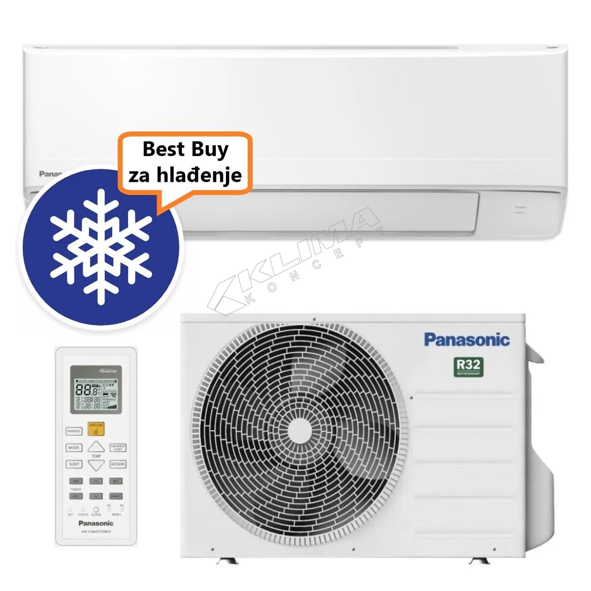 PANASONIC KLIMA UREĐAJ KIT-BZ25ZKE - cover