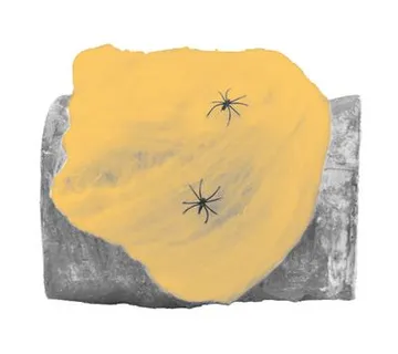 EUROPALMS Halloween Spiderweb orange 20g UV-active - cover