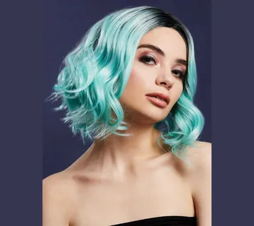 Deluxe perika Kourtney pepermint - cover