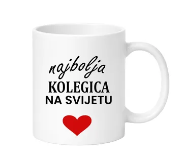 Šalica za najbolju kolegicu - cover