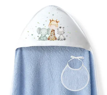 Ručnik za bebe s podbratkom - cover