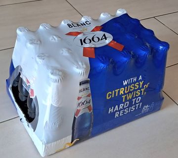 1664 Blanc pivo 0,33 l 24/1, rok do 12.4.2026.; ZG (Jarun) - cover