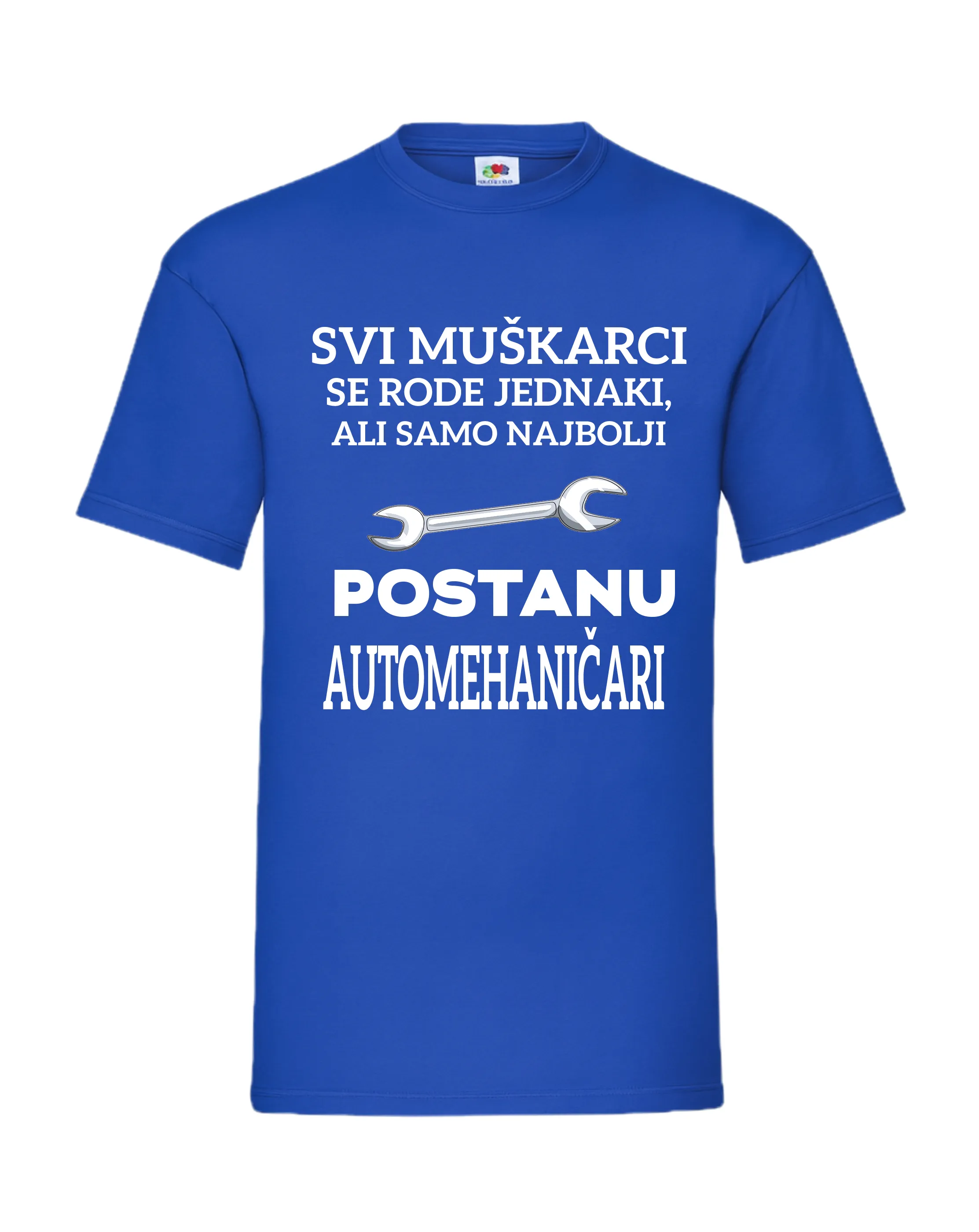 Majica – Svi muškarci se rode jednaki (Automehaničar) - cover